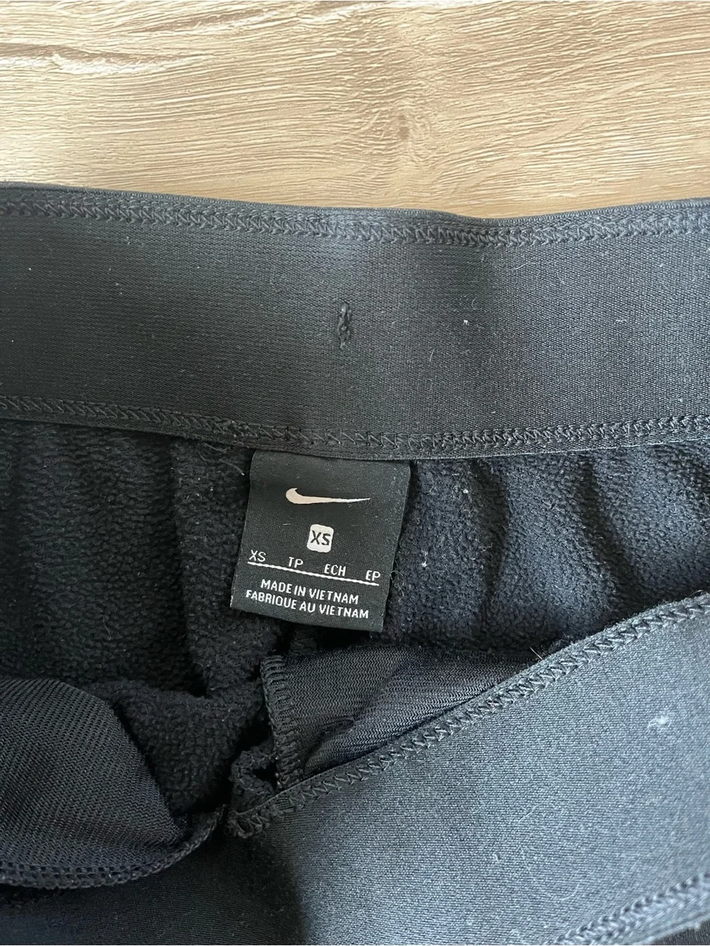 Nike Black Fleece-Lined Sweatpants XS